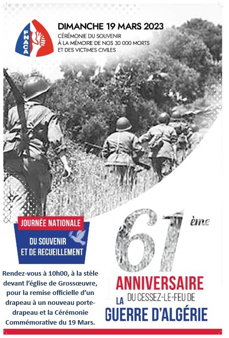Cérémonie 19 mars